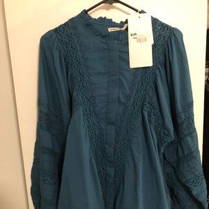 Maria Cher Coral Shirt Lagoon